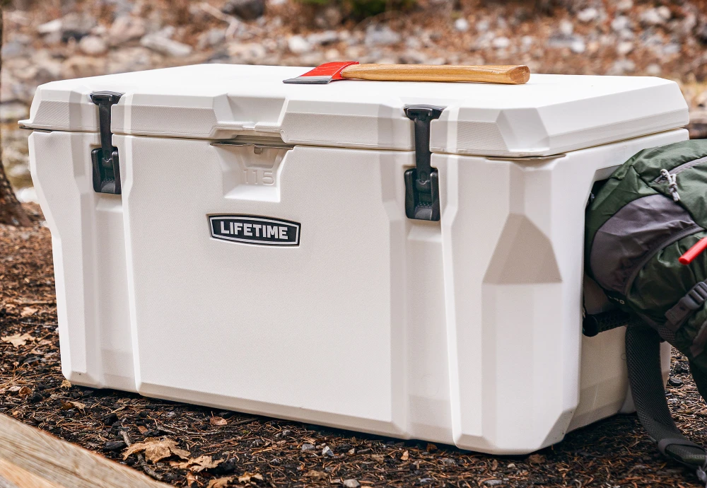 outdoor cooler with storage